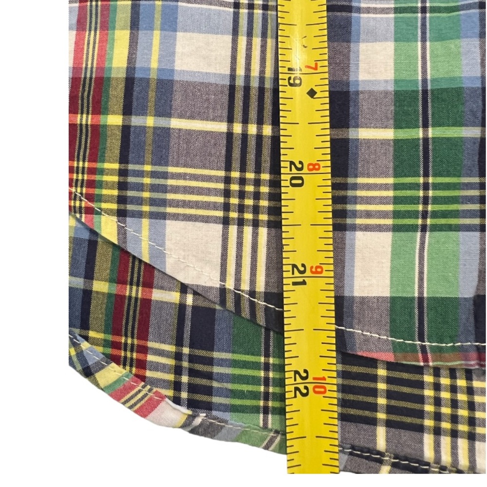 Ralph Lauren boys plaid cotton shirt button down shirt sleeve - Picture 4 of 7